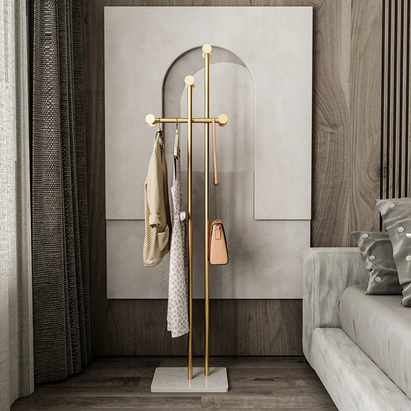 porte-manteau sur pied design italien