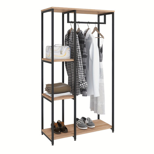 Grand meuble d'entrée porte manteau