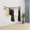 barre porte manteau mura six brides