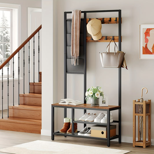 Meuble d'entrée avec porte manteau