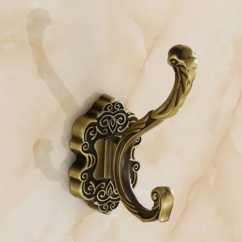 patère vintage jaune clair