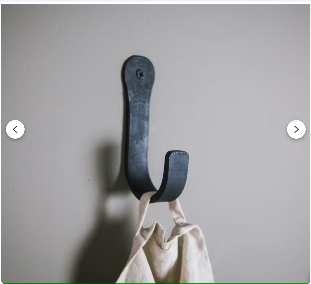 patere en fer forgé