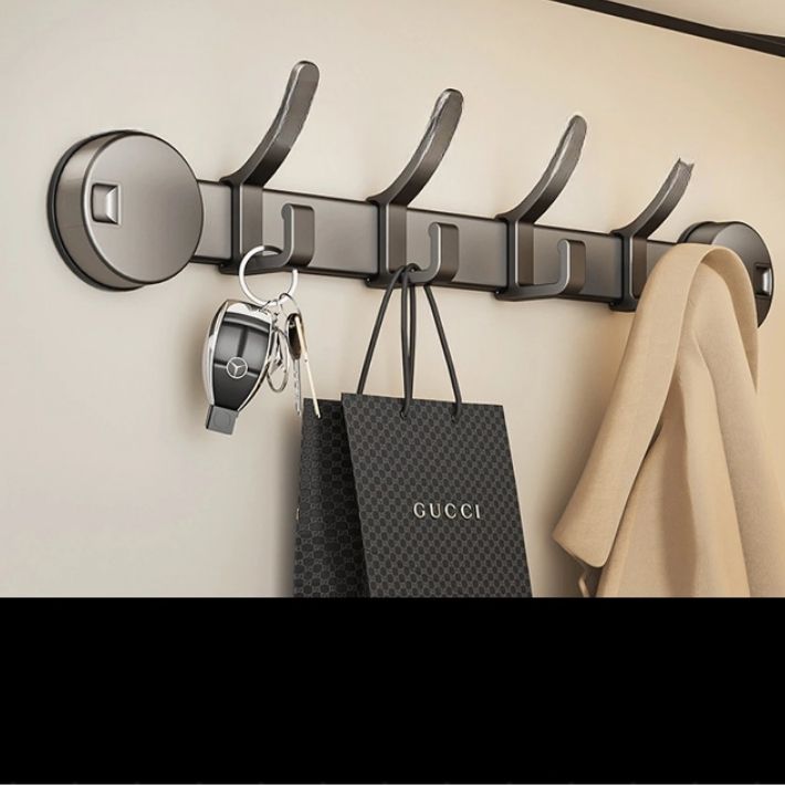 porte manteau adhésif 4 crochets