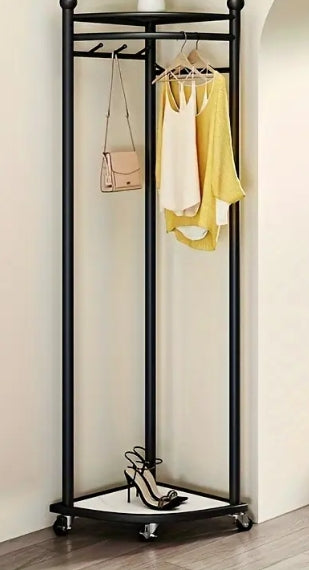 porte manteau d'angle noir
