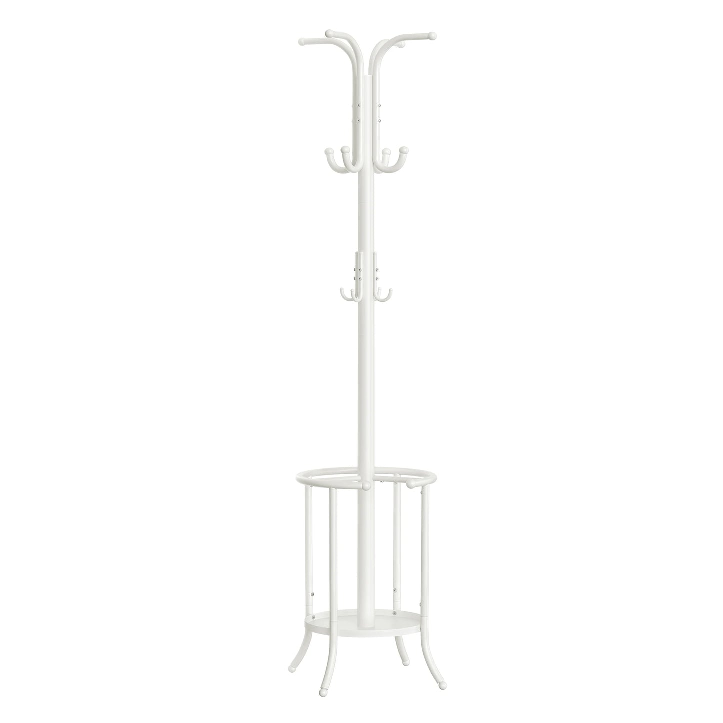 porte manteau metal blanc