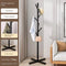 porte manteau metal design noir
