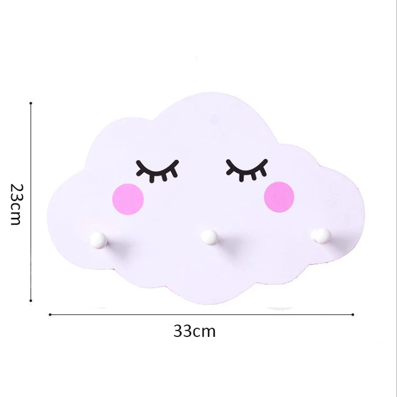 porte manteau mural chambre bebe style C