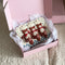 porte manteau mural enfant avec boite rose