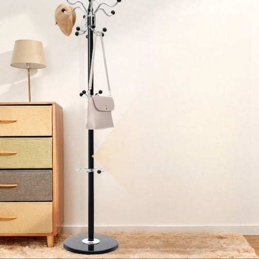 porte manteau noir année 70