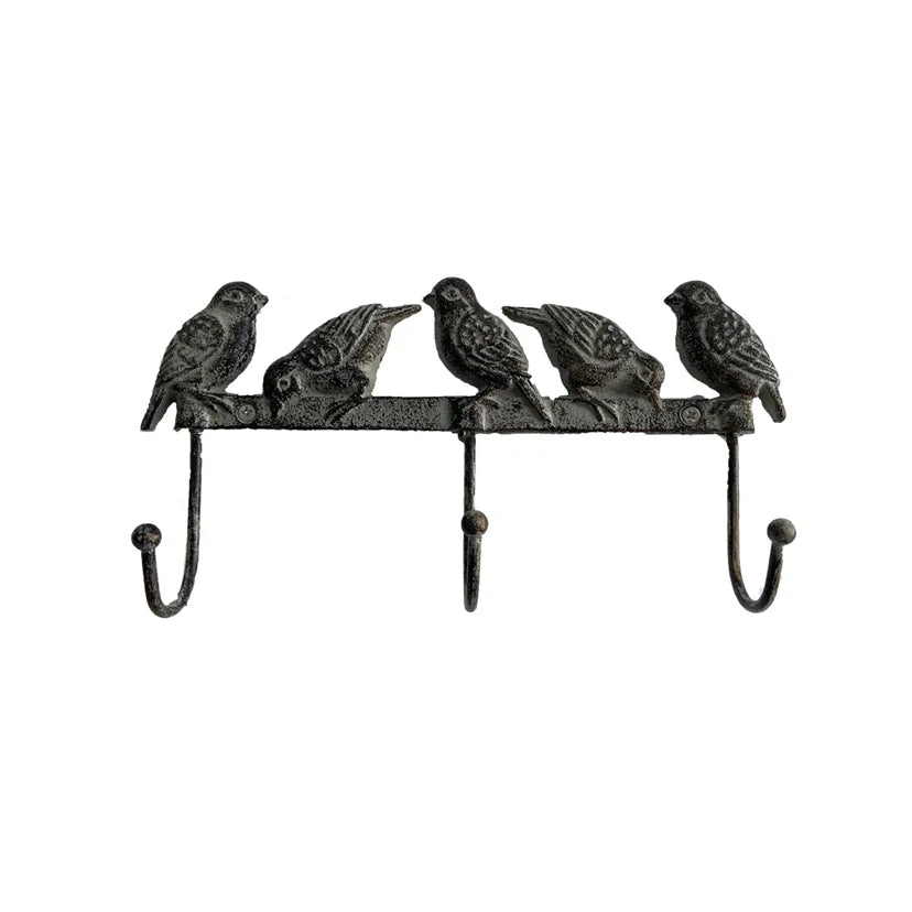 porte manteau patère vintage noire