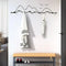 porte manteau patere design noir