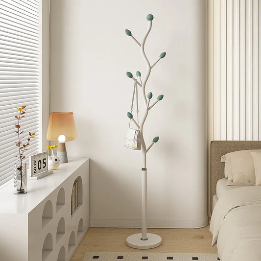 porte manteau sur pied design blanc