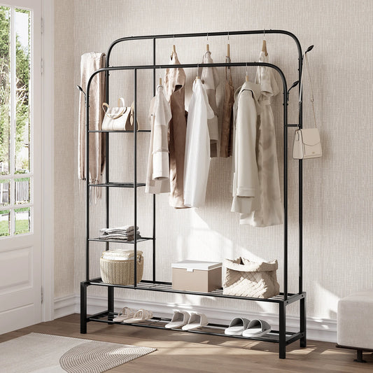 porte manteau tuyau industriel face