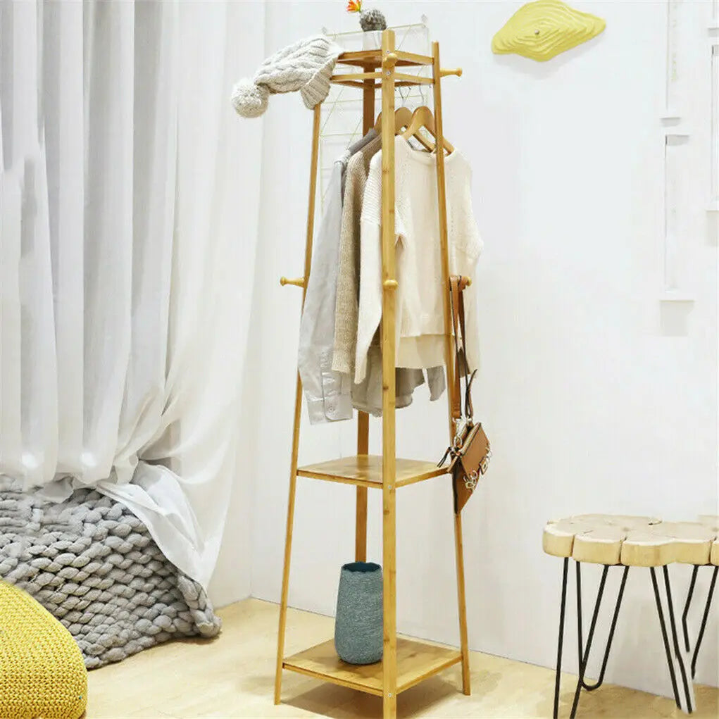 porte manteau design bois