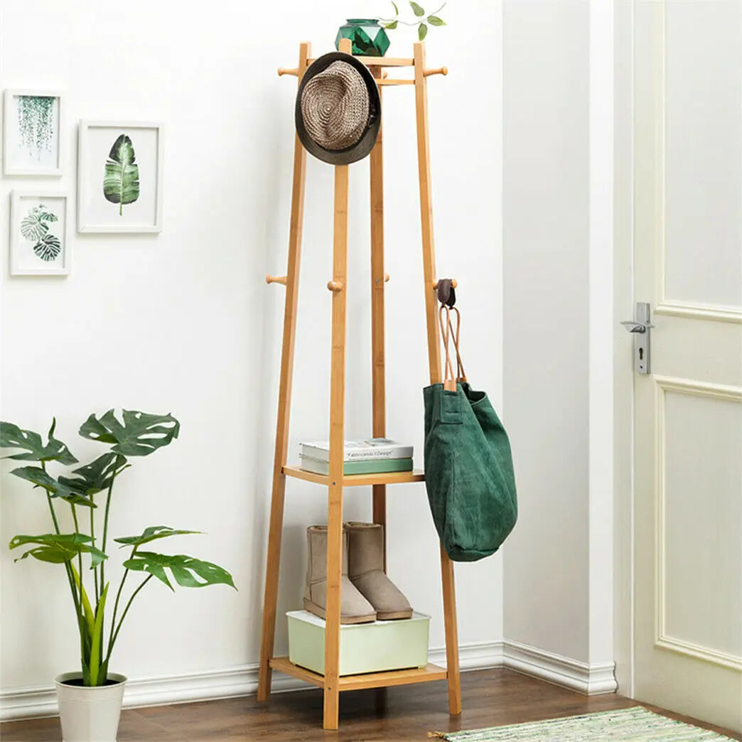 porte manteau design bois