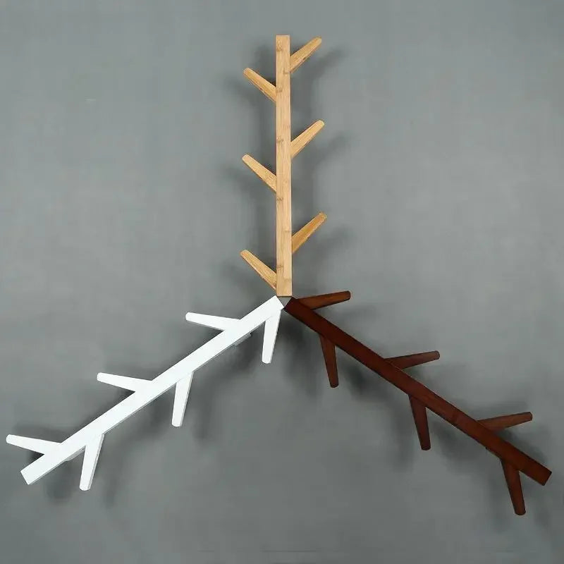 porte manteau mural  arbre