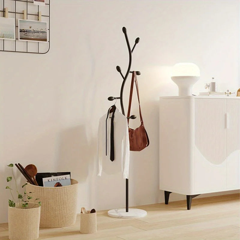 porte manteau sur pied design noir
