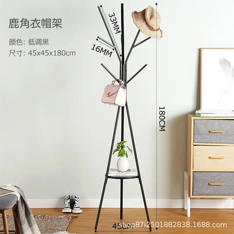 porte manteau metal sur pied