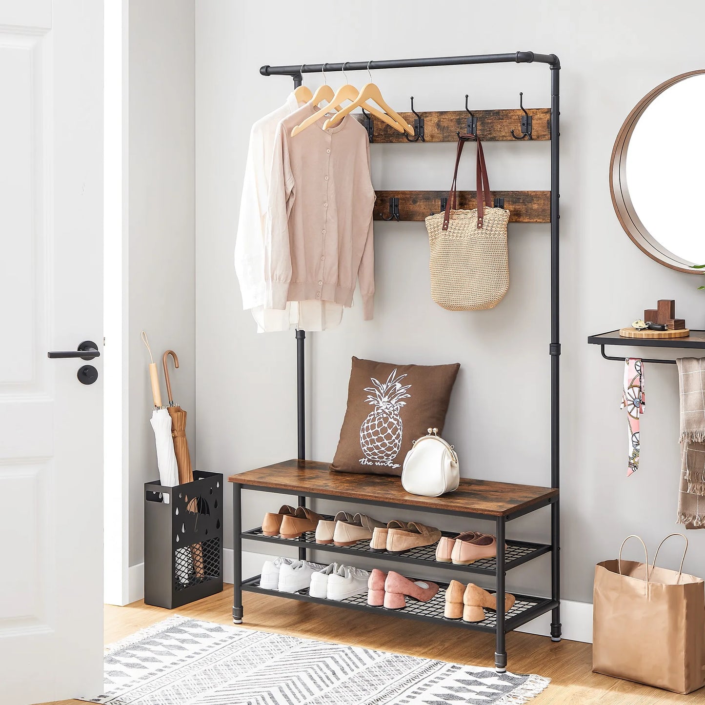 meuble porte manteaux pour entrée