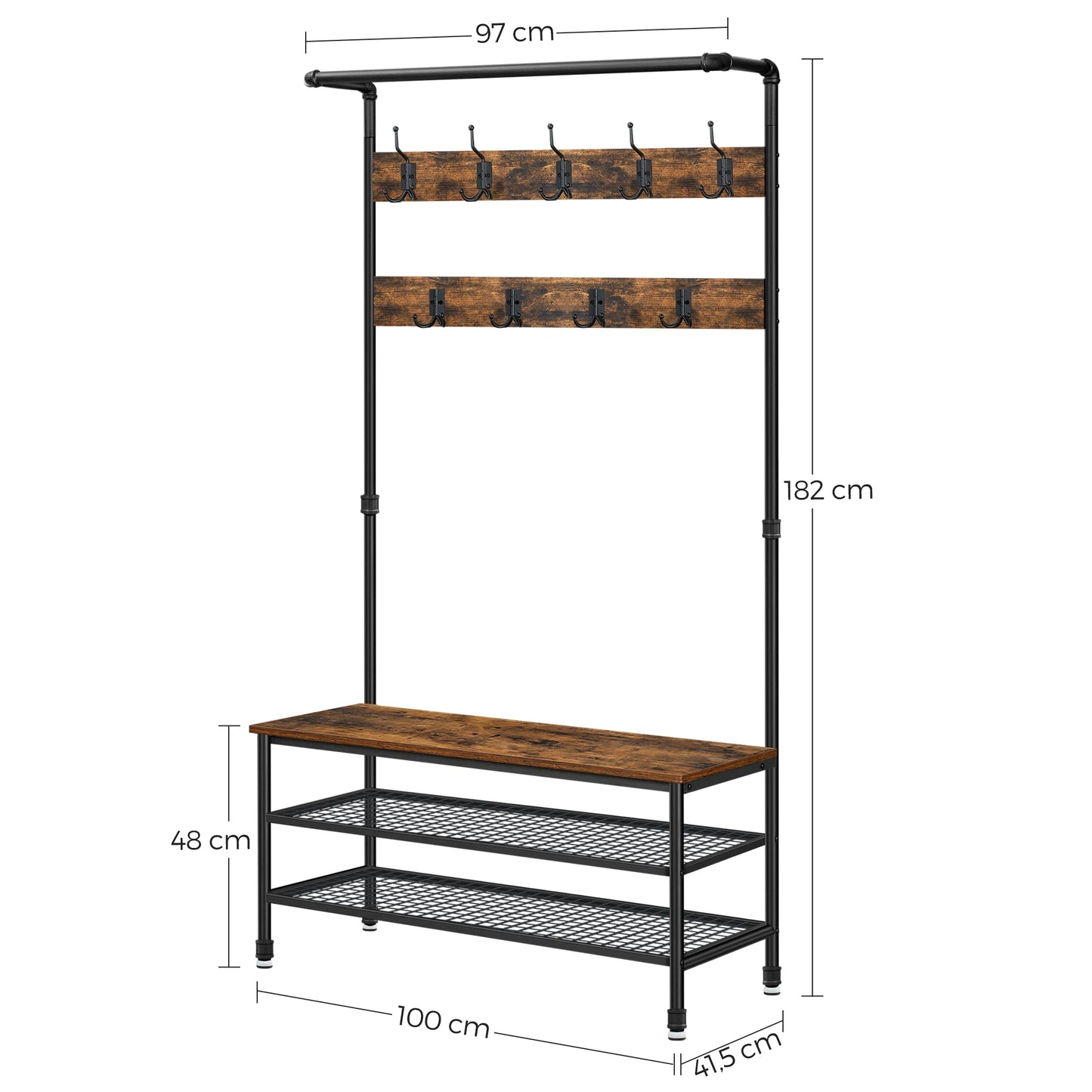 meuble porte manteaux pour entrée
