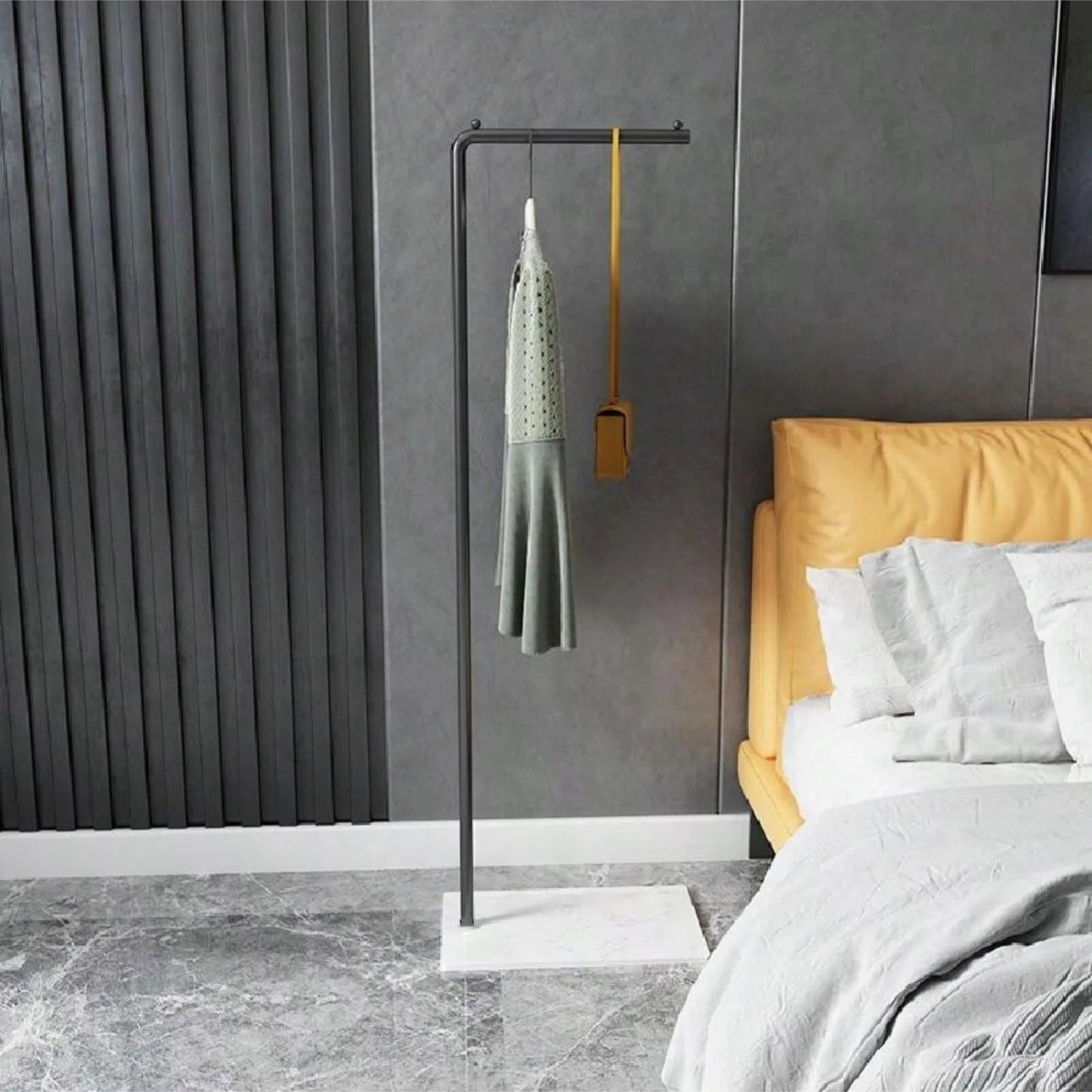 porte manteau moderne sur pied