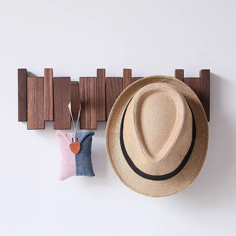patere porte manteau bois