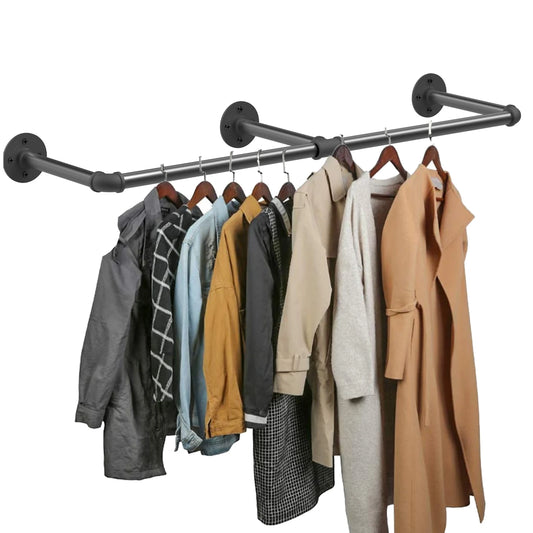 Porte manteau mural style industriel