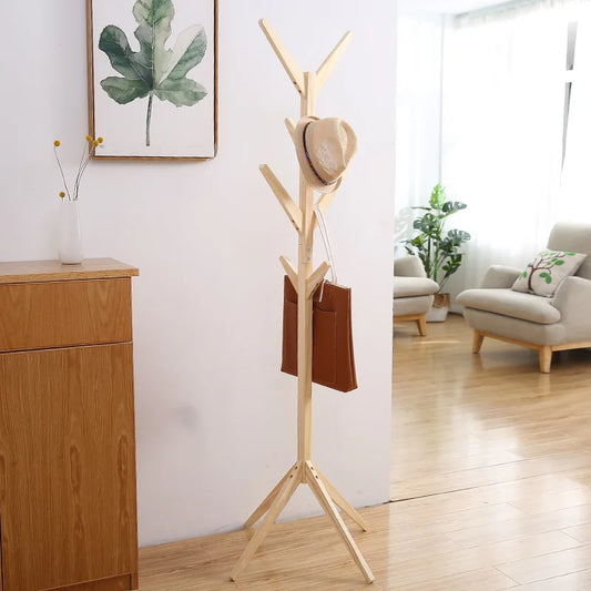 porte manteau arbre en bois