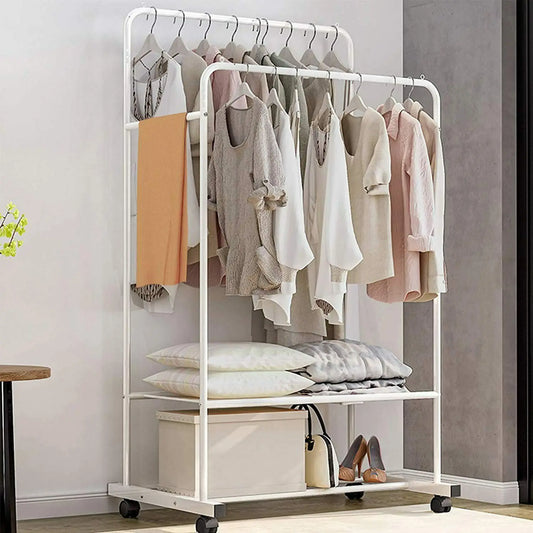 porte manteau vestiaire blanc