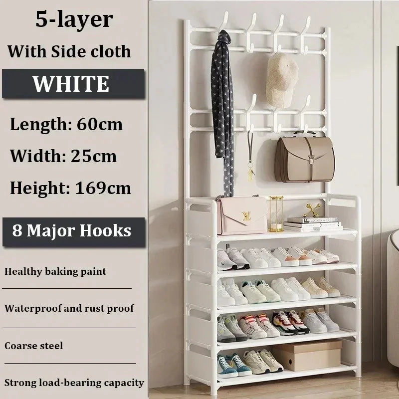 meuble chaussure avec porte manteau