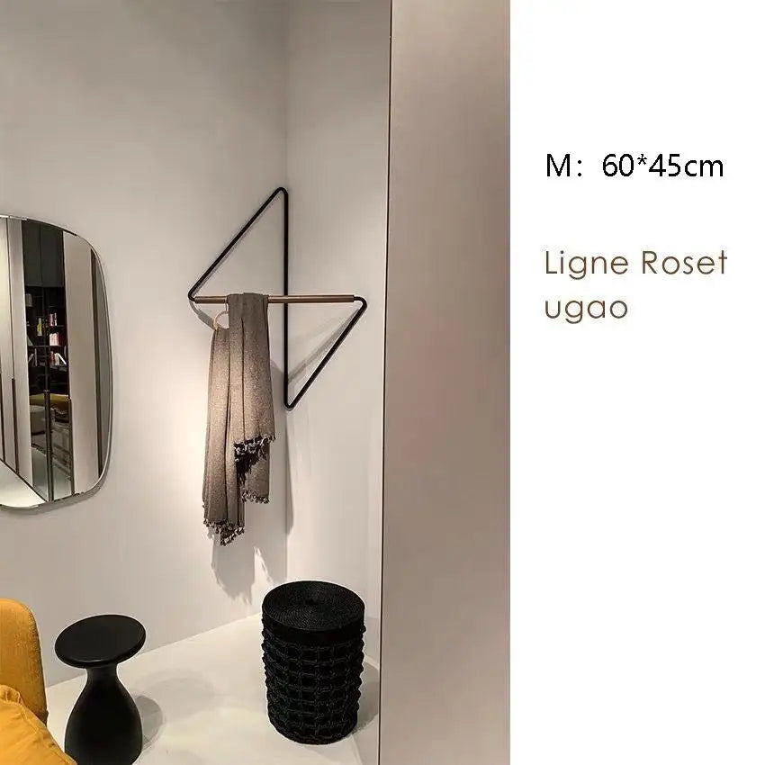 porte manteau d'angle mural