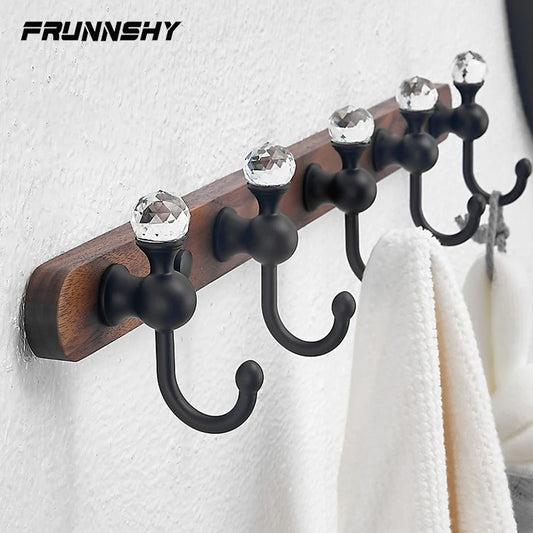 porte manteau mural bois vintage