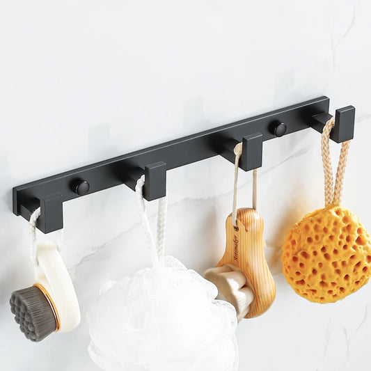 Patère porte manteau noir