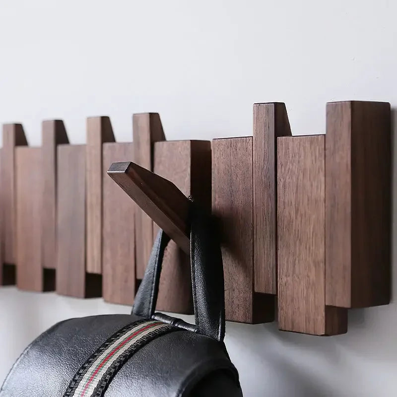 patere porte manteau bois