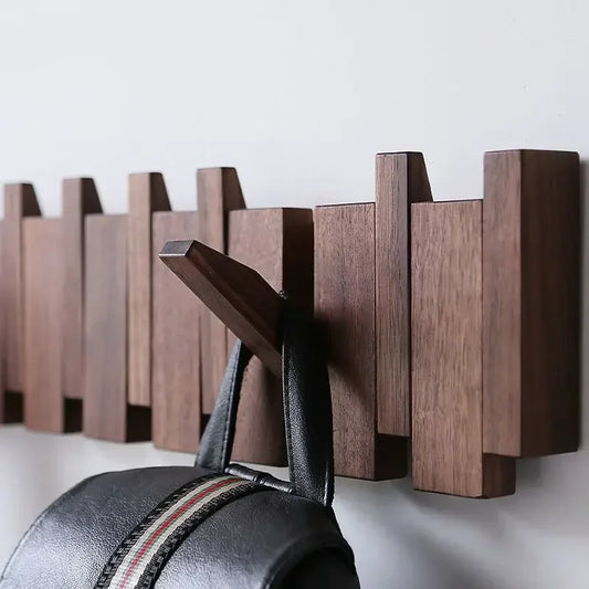 patere porte manteau bois