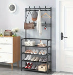 Meuble chaussure avec porte manteau - Vignette | Ma boutique