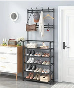 Meuble chaussure avec porte manteau - Vignette | Ma boutique