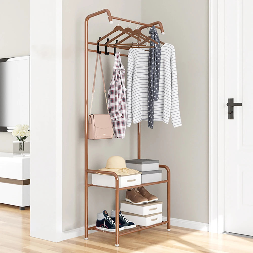 meuble d'entrée porte-manteau et chaussures