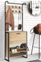 meuble porte-manteau chaussure ouvert