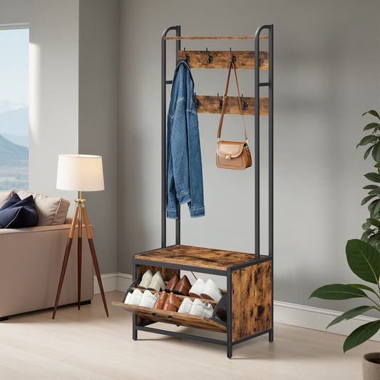 meuble porte manteau chaussure fermé