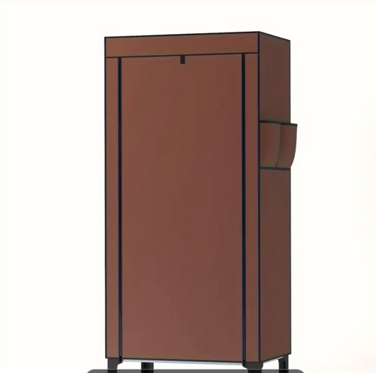 meuble porte manteau fermé café