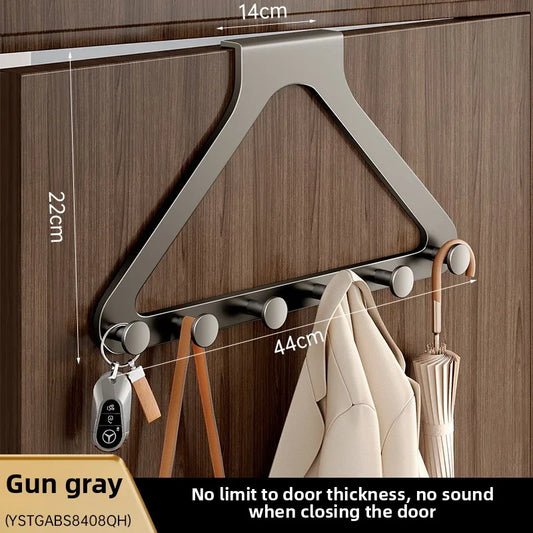 patère porte manteau porte gris