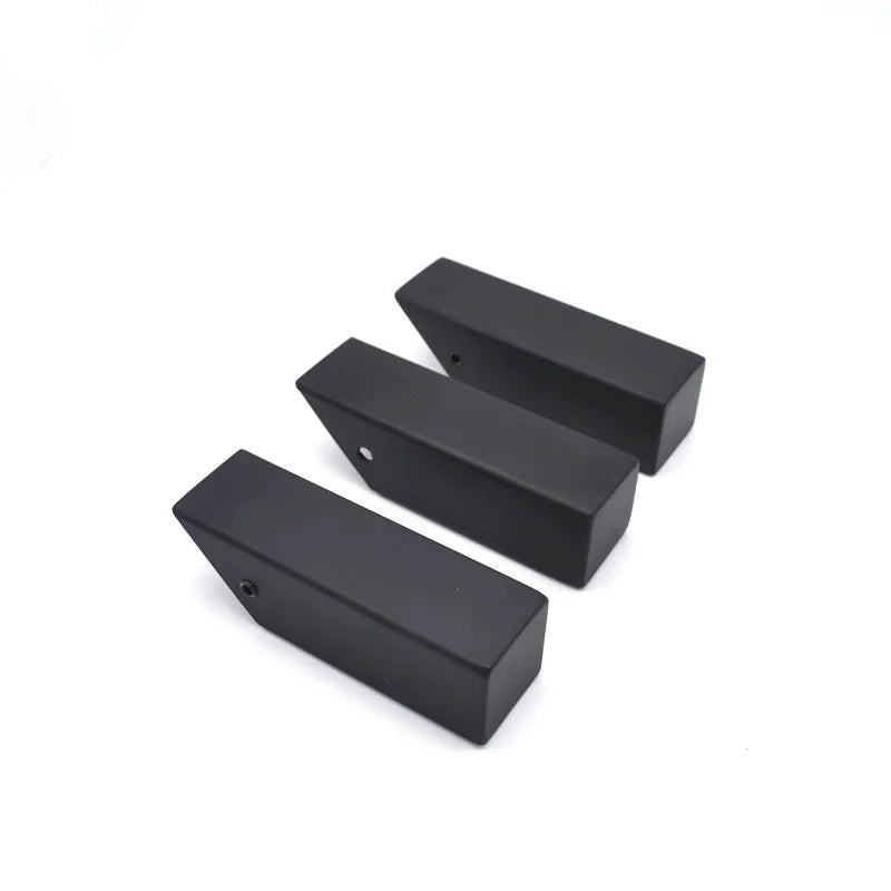 patère pour salle de bain noire 3 pièces