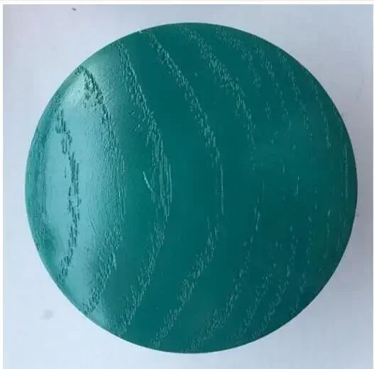 patère ronde vert foncé