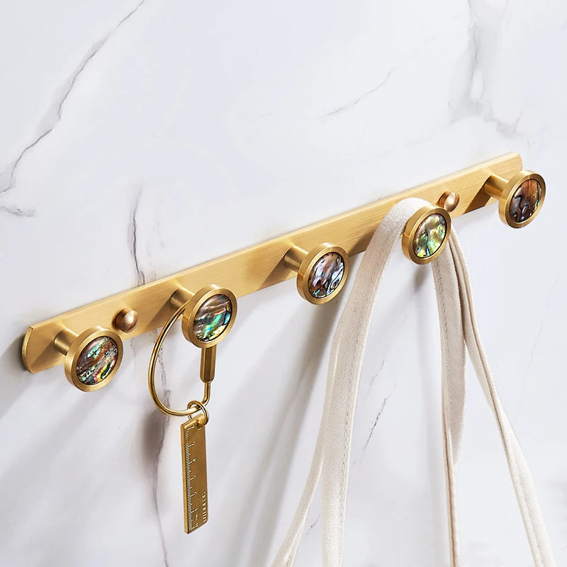 patere laiton porte manteau argent