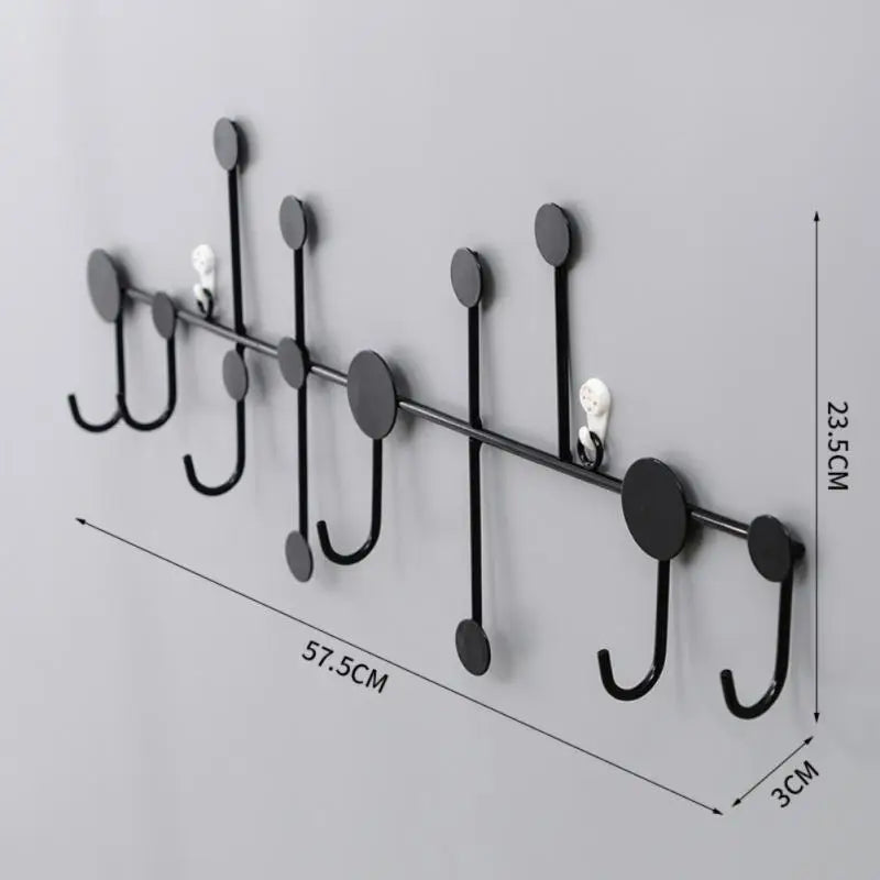 patere porte manteau noire modèle 2