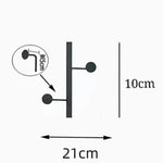 Porte manteau mural métallique - Vignette | Ma boutique