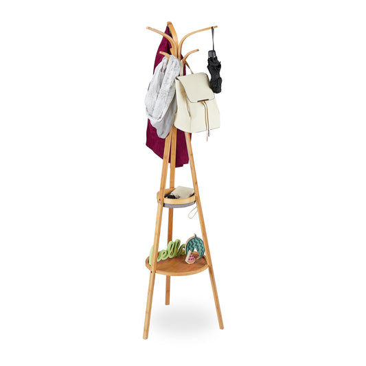 porte manteau design bois