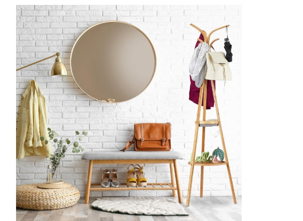 porte manteau design bois 3