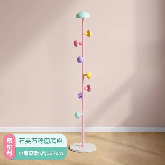 porte manteau enfant Quartz pêche rose